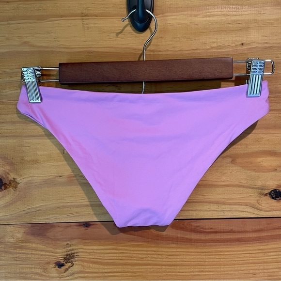 L*SPACE Camacho Hipster Bikini Bottom in Jewel Pink NWOT - Picture 5 of 9